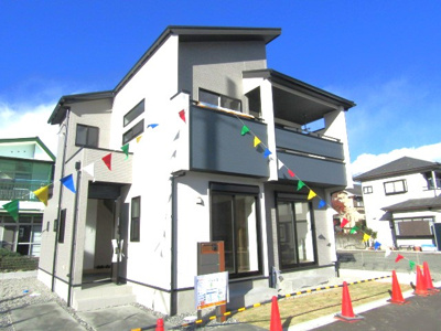 【外観】 | ブルーミングガーデン甲斐市西八幡2期　1号棟 | きれいな外観です