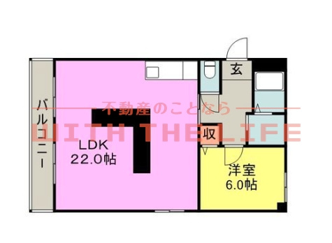 サンコーポ国分【キャンペーン対象物件】の間取り