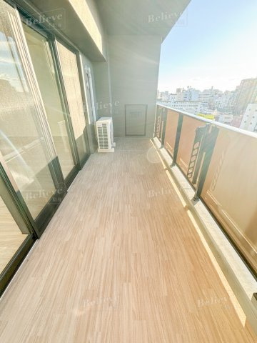 トラストレジデンス西鉄久留米駅のバルコニー|陽当たり良好なバルコニーです♪