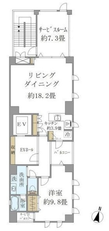 【間取り】 | 広尾Ｑｕａｒｔｏ