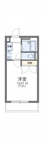 【間取り】 | レオパレスクリスタルⅡ