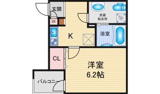 【間取り】 | メイクスR高畑 | 略図の為、現状優先