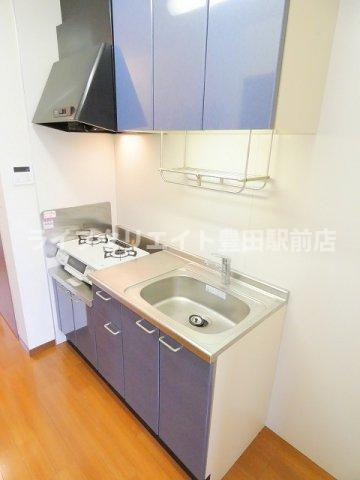 Village Kazn一番館のキッチン