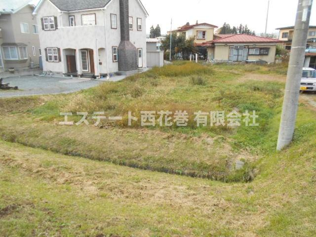 花巻市中根子明堂　土地の外観