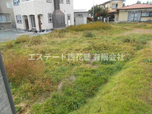 花巻市中根子明堂　土地の外観