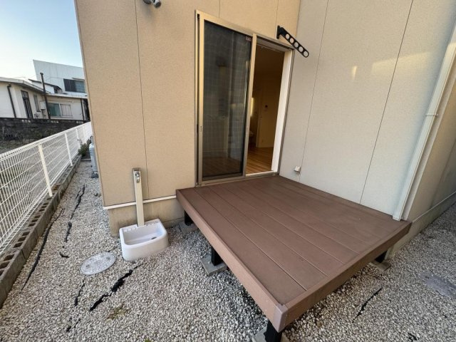 CASITA芳川のバルコニー