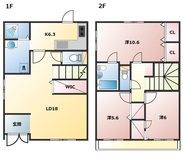【間取り】 | Shesaa HouseⅠ