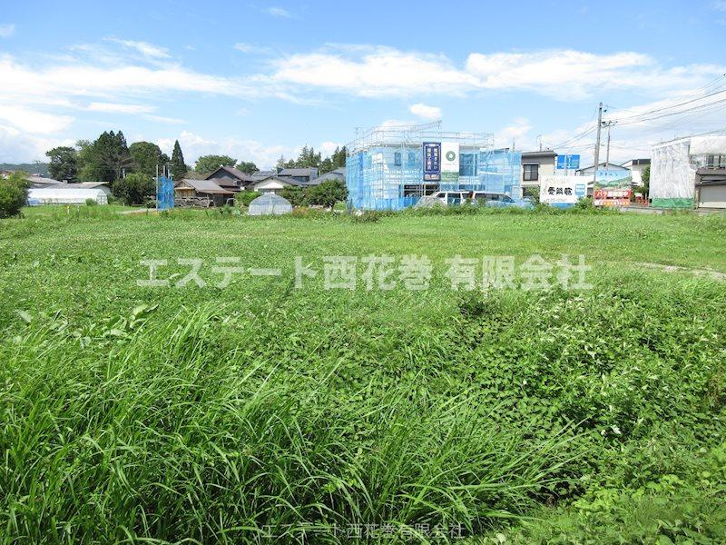 花巻市上根子字中野　土地の外観