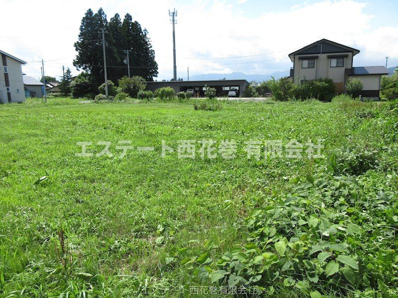 花巻市上根子字中野　土地の外観