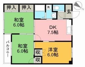 マンションベスタの間取り|間取り図