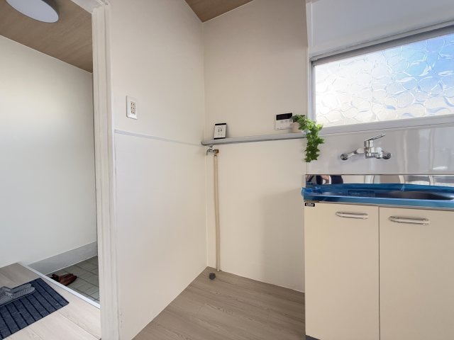 一宮東町貸家の洗面所