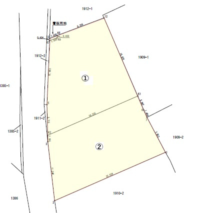 【土地】糸満市喜屋武-①区画（全2区画）の外観|直ぐにご案内できます♪