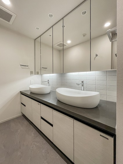 港区港南３丁目の賃貸マンションのその他|洗面