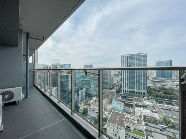 港区港南３丁目の賃貸マンションのその他|バルコニー