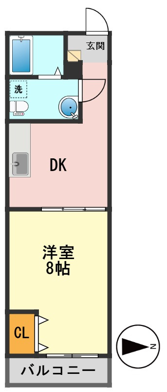 パインヒル16の間取り