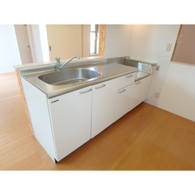 【キッチン】 | ブロックキッチン（ガスコンロ設置可）