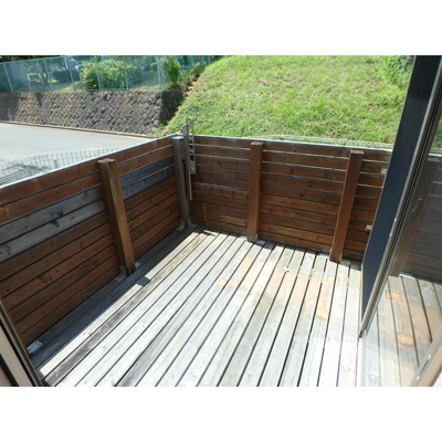 【バルコニー】 | ウッドデッキ