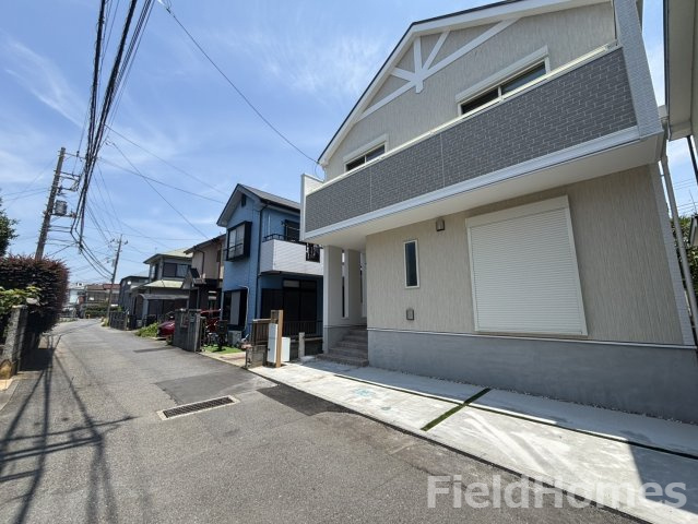 厚木市妻田東3丁目新築戸建て　2期の前面道路含む現地写真|前面道路含む現地写真です。
