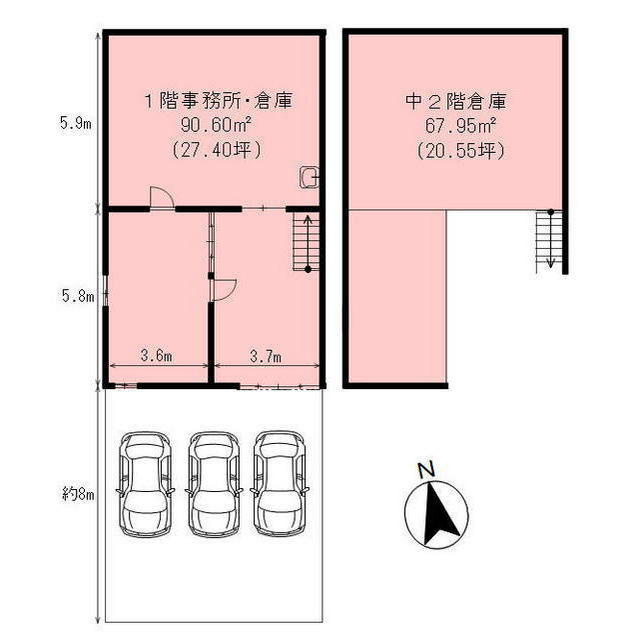 近島２丁目倉庫の間取り