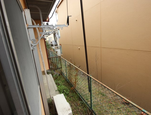 生駒ビューハイツのバルコニー