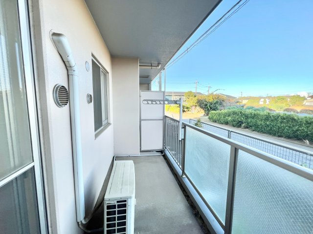 アスモグランデのバルコニー|※別部屋参考写真