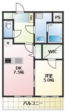 アスモグランデの間取り|※間取りは反転タイプとなります。