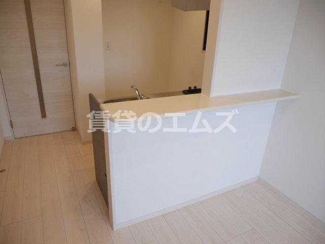 【キッチン】 | リアンレガーロ井尻駅前弐番館 | リアンレガーロ井尻駅前弐番館のカウンターキッチン