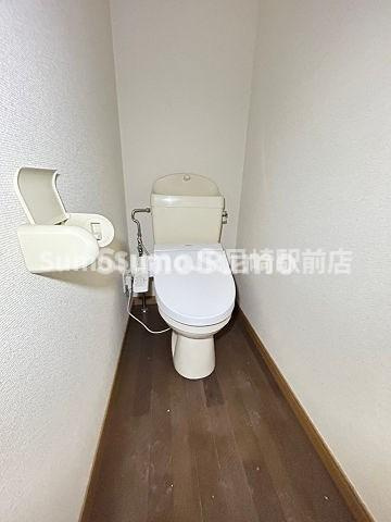 レオパレスみそののトイレ|落ち着いたトイレです