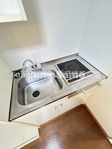 レオパレスみそののキッチン|キッチンです