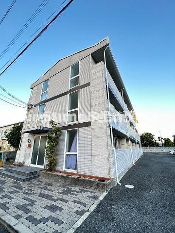 レオパレスみそのの外観|おしゃれな外観です