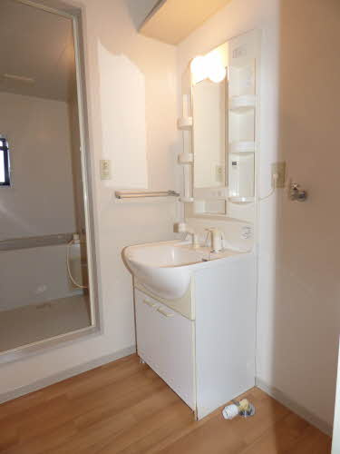 コーポハイビスカスの洗面所