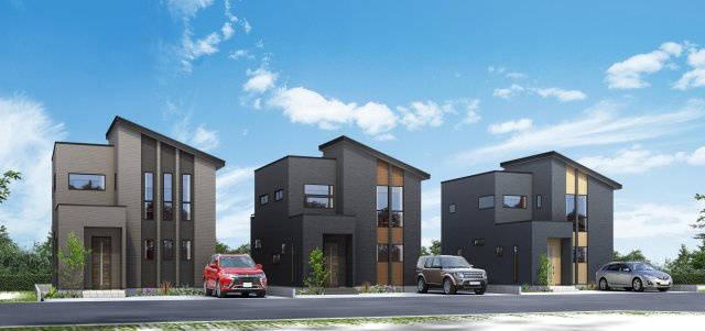 南国市大そね甲Ⅴ　3号地　新築戸建（全3区画）の完成予想図