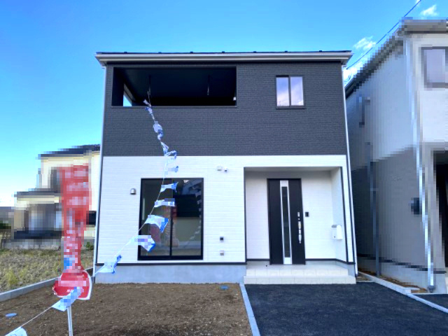 鴻巣市松原～新築分譲住宅～の外観|建物完成しました（2024年11月）。ご内覧できます。