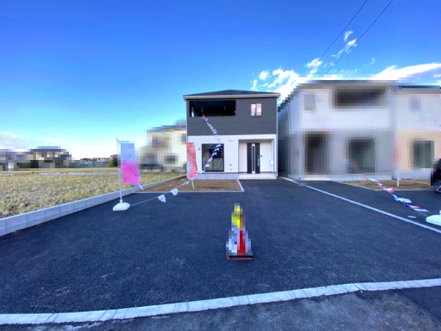 鴻巣市松原～新築分譲住宅～の前面道路含む現地写真