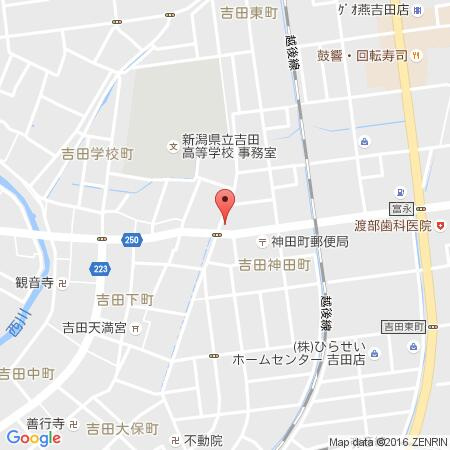 【売地】燕市吉田東町の地図