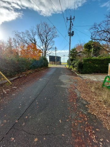 三条市鶴田三丁目_作業所のその他|前面道路