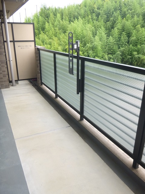 アンクラージュのバルコニー