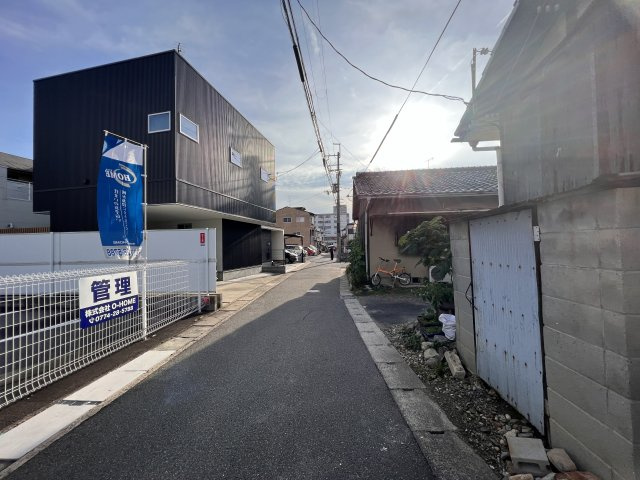 宇治市小倉町の事業用地の周辺