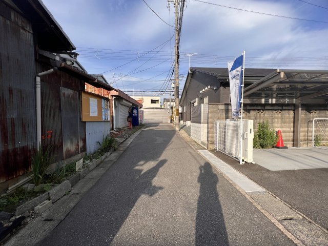 宇治市小倉町の事業用地の周辺