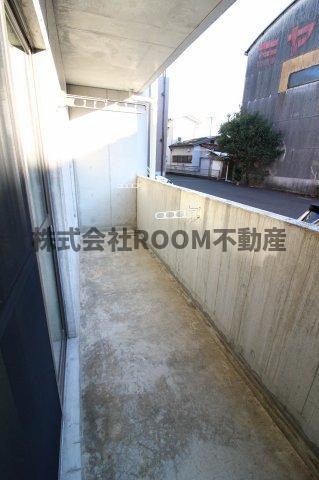 ネオハイツ宮丸のバルコニー|陽当たり良好なバルコニーです