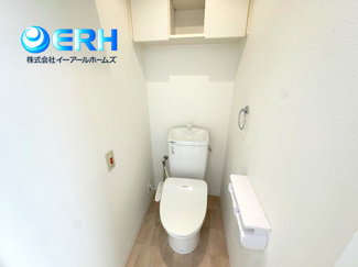 【トイレ】 | ワコーレフォルトーナ長田南 | ウォシュレット付きで清潔感のあるトイレです。