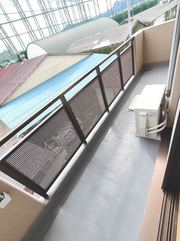 サニーグランデのバルコニー