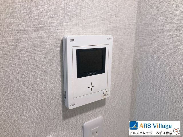 コスモ鶴瀬の防犯設備|インターフォン