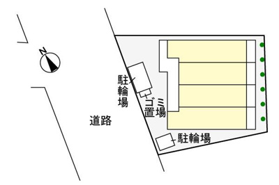 【駐車場】 | ブリーゼＭ
