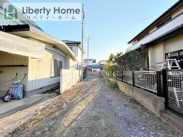 土浦市生田町　売地の外観