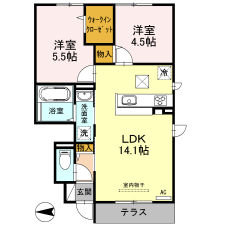 アネシス御立の間取り