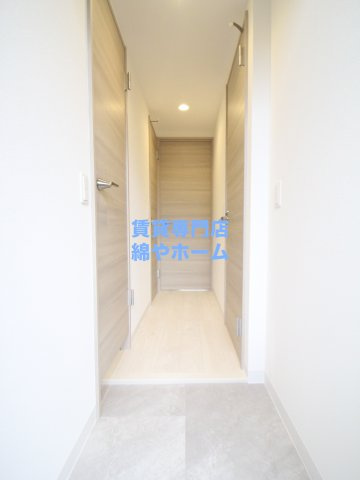 プランドール天王寺SOUTHの玄関