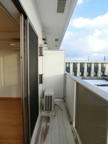 アルマーニ　Ⅱのバルコニー