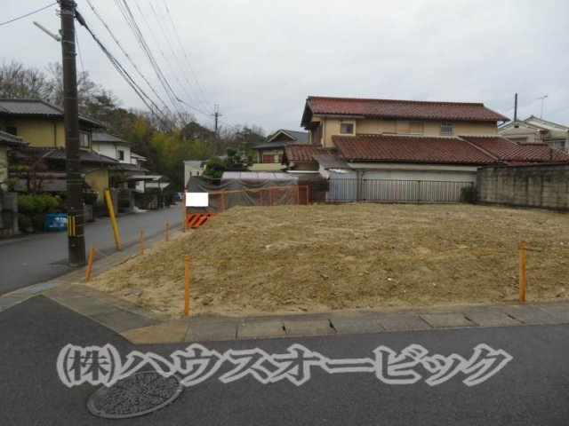 城陽市 寺田宮ノ谷 土地2号地（条件なし・更地・角地）の外観