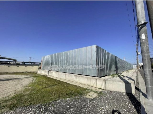 城陽市水主森ノ東の売地の外観